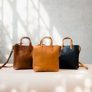 ABLE Clothing Abera Crossbody Leather Bag